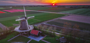 Kaart T Zand molen ansichtkaart