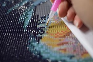 Diamond painting Kerk Schagen