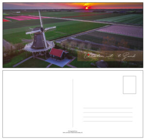 Kaart T Zand molen ansichtkaart