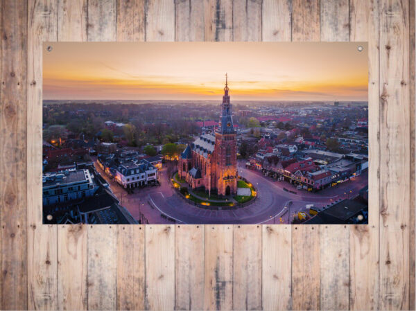 Tuinposter Kerk Schagen