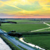 Ansichtkaart Schagen Roeiers landschap