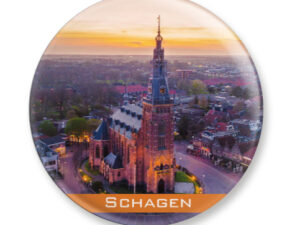 Button Magneet Kerk Schagen