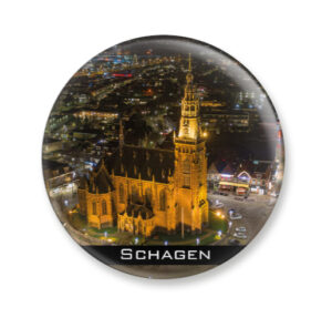 Magneet kerk Schagen avond